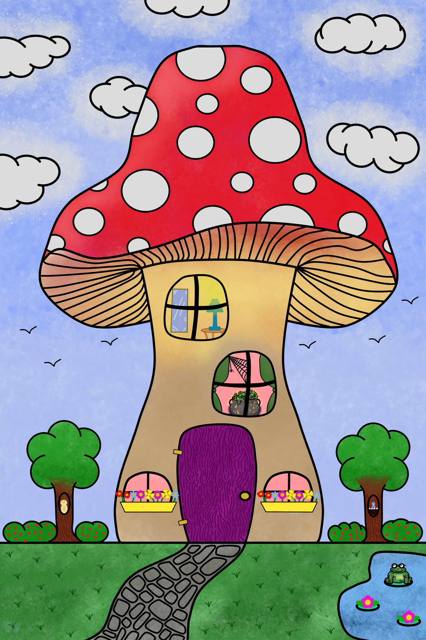 The Mushroom House Hoodie